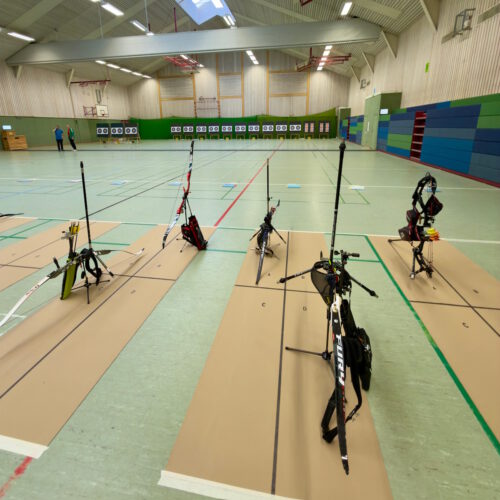 Schnappschuss vom Schaufenster-Pokal in Dormagen