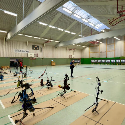 Schnappschuss vom Schaufenster-Pokal in Dormagen