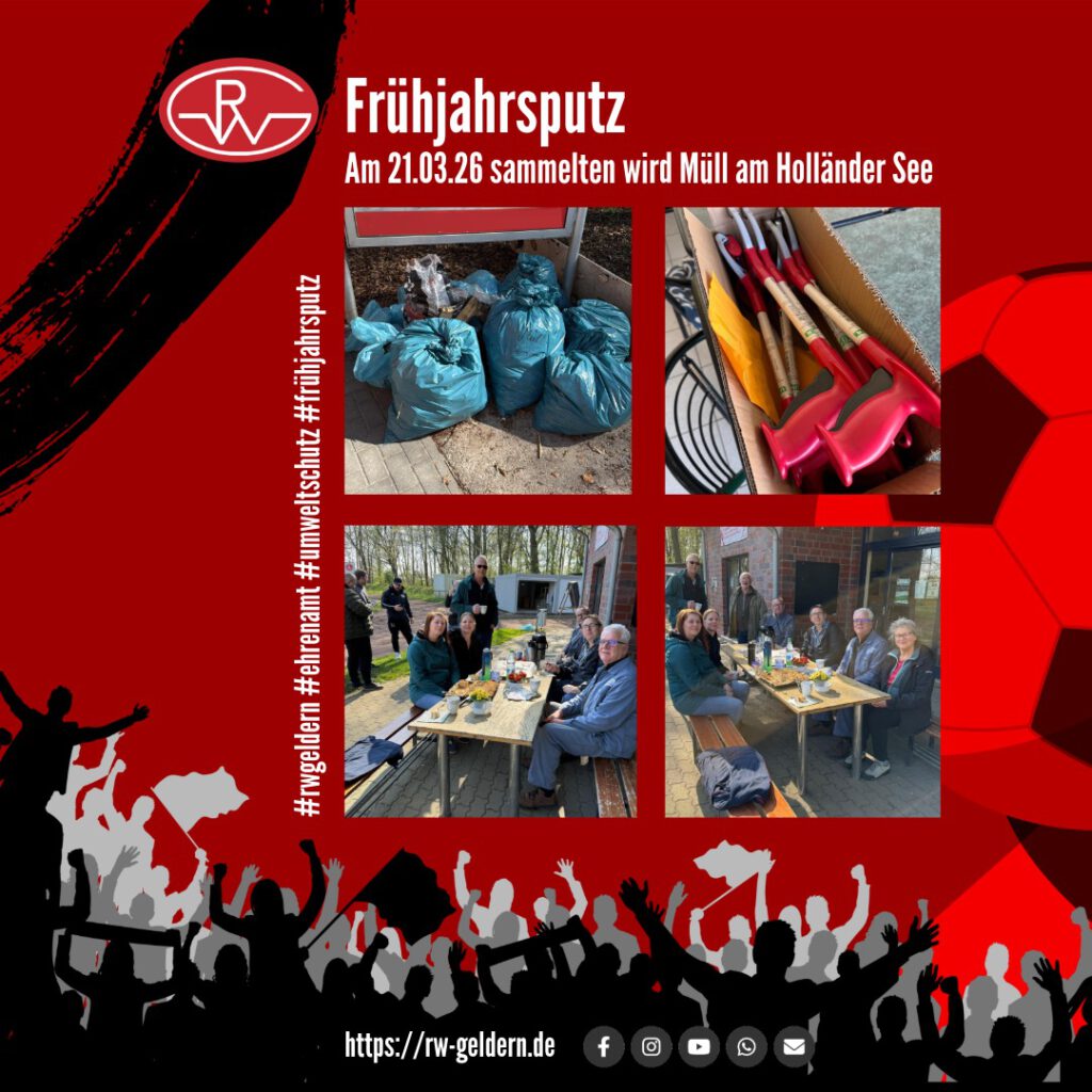 Frühjahrsputz am Holländer See