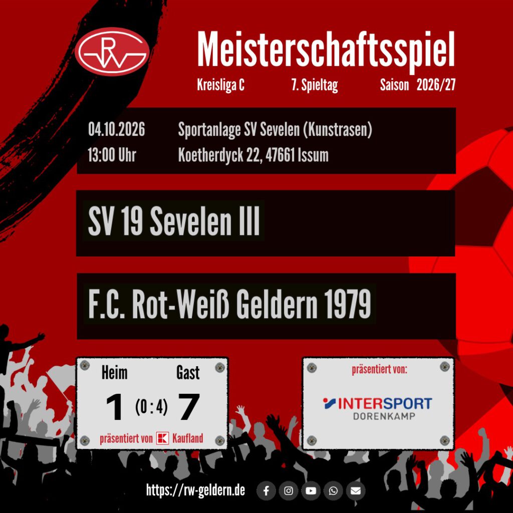 Kreisliga C | 2026/27 | Spieltag 7